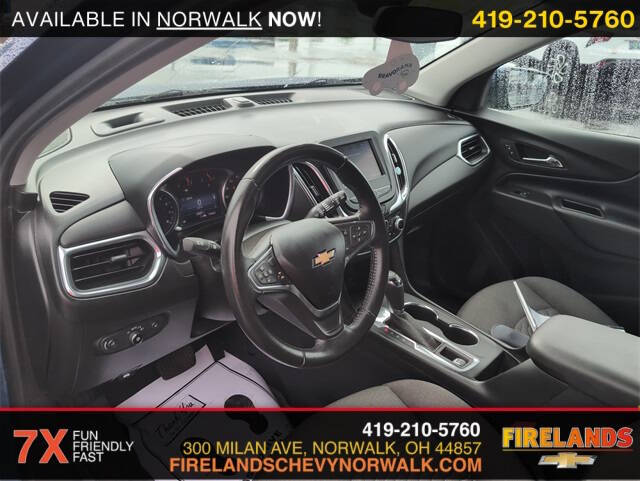 Used 2020 Chevrolet Equinox LT with VIN 2GNAXJEV7L6140897 for sale in Norwalk, OH