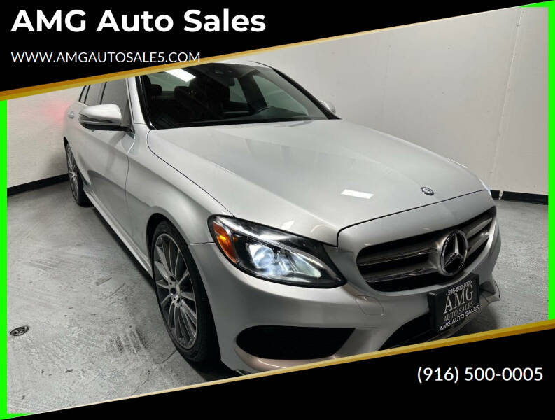 2017 Mercedes-Benz C-Class for sale at AMG Auto Sales in Rancho Cordova CA