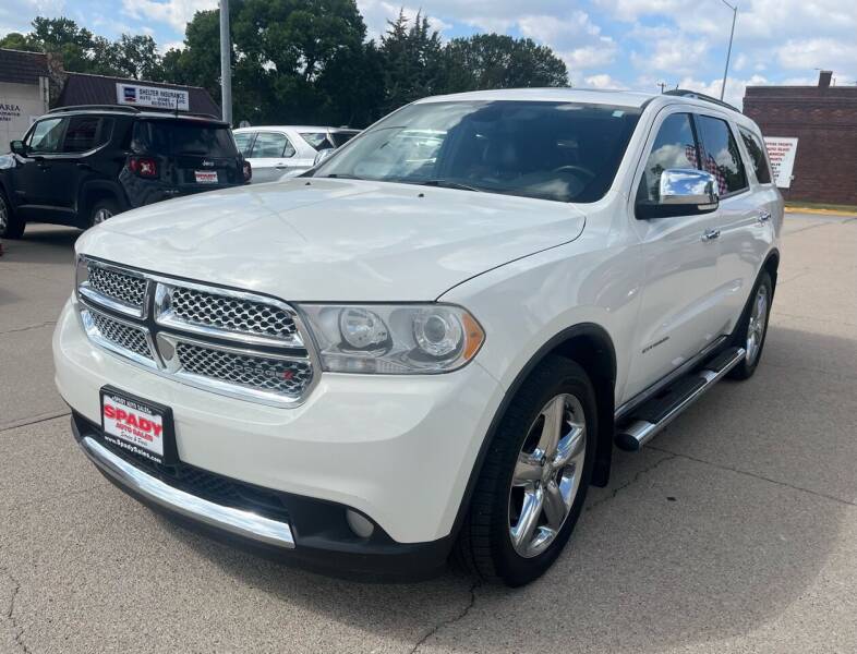 2012 Dodge Durango for sale at Spady Used Cars in Holdrege NE