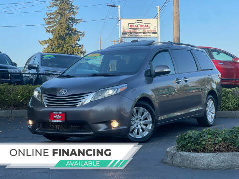 2015 Toyota Sienna for sale at Real Deal Cars in Everett WA