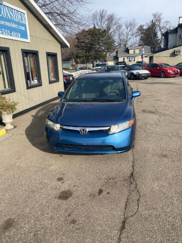 2007 Honda Civic for sale at Auto Consider Inc. in Grand Rapids MI