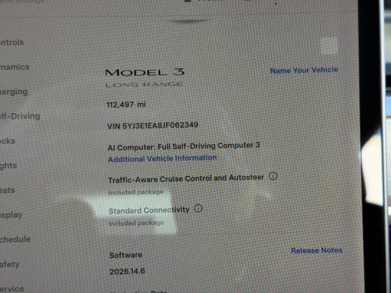 2018 Tesla Model 3 Long Range