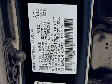2017 Honda CR-V EX