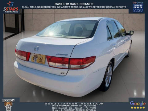 2003 Honda Accord EX V-6