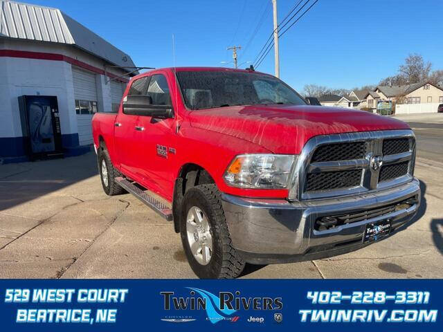 2015 RAM 2500 for sale at TWIN RIVERS CHRYSLER JEEP DODGE RAM in Beatrice NE