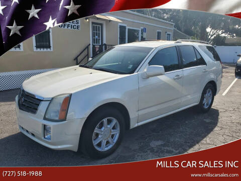 2004 Cadillac SRX for sale at MILLS CAR SALES INC in Clearwater FL