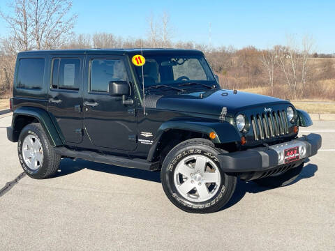 2011 Jeep Wrangler Unlimited for sale at A & S Auto and Truck Sales in Platte City MO