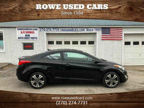 2013 Hyundai Elantra Coupe for sale at Rowe Used Cars in Beaver Dam KY