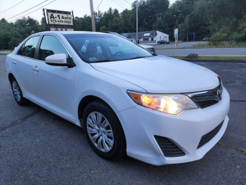 2012 Toyota Camry for sale at A-1 Auto in Pepperell MA