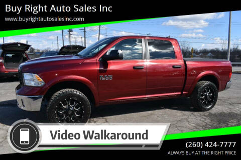2016 RAM 1500 for sale at Buy Right Auto Sales Inc in Fort Wayne IN