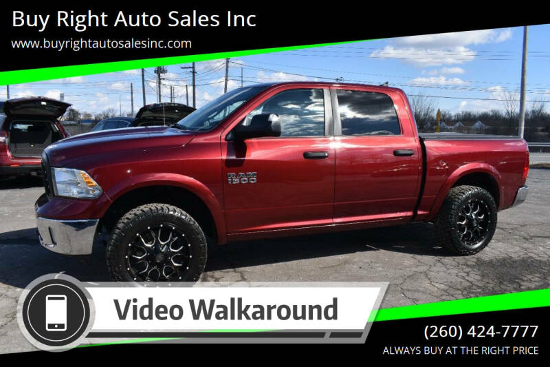 2016 RAM 1500 for sale at Buy Right Auto Sales Inc in Fort Wayne IN
