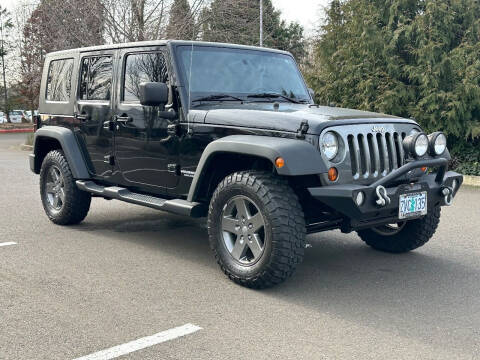 2010 Jeep Wrangler Unlimited for sale at Streamline Motorsports in Portland OR