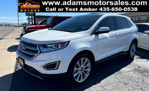 2018 Ford Edge for sale at Adams Motors Sales in Price UT