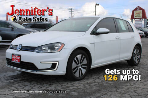 2016 Volkswagen e-Golf for sale at Jennifer's Auto Sales in Spokane Valley WA