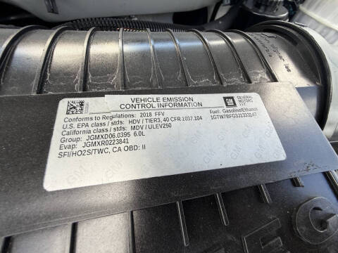 2018 GMC Savana 2500