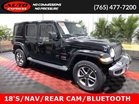 2019 Jeep Wrangler Unlimited for sale at Auto Express in Lafayette IN