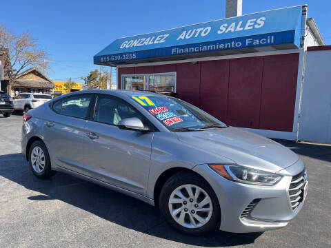 2017 Hyundai Elantra for sale at Gonzalez Auto Sales in Joliet IL