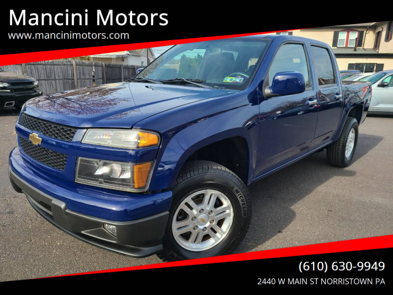2012 Chevrolet Colorado for sale at Mancini Motors in Norristown PA
