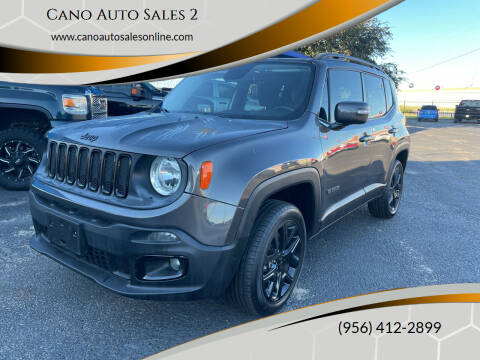 2016 Jeep Renegade for sale at Cano Auto Sales 2 in Harlingen TX