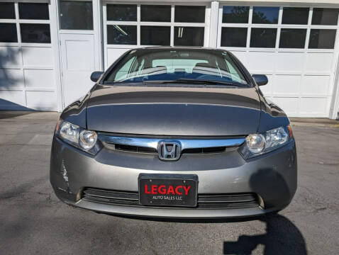 2007 Honda Civic for sale at Legacy Auto Sales LLC in Seattle WA