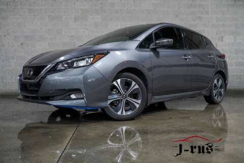 2021 Nissan LEAF for sale at J-Rus Inc. in Shelby Township MI