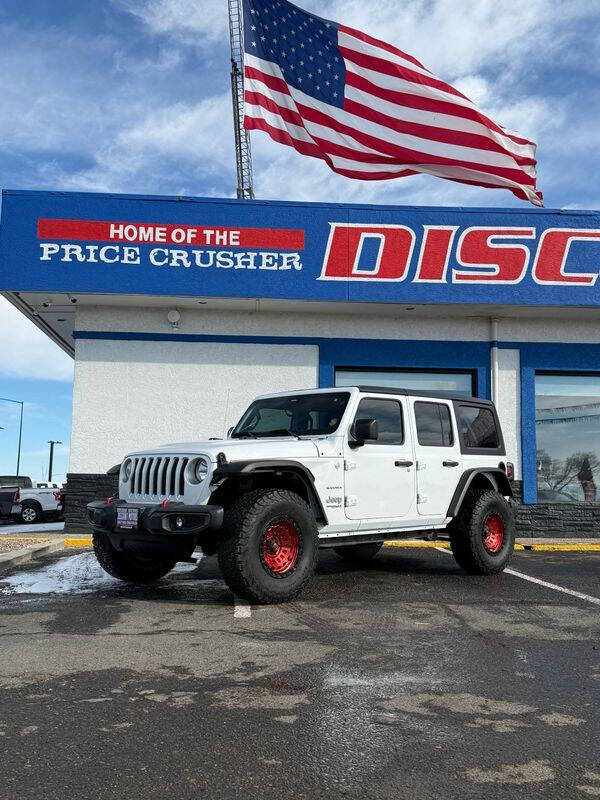 2018 Jeep Wrangler Unlimited for sale at Discount Motors in Pueblo CO