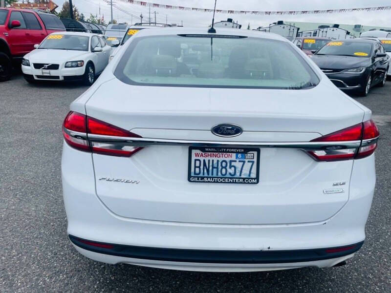 2017 Ford Fusion for sale at New Creation Auto Sales in Everett, WA