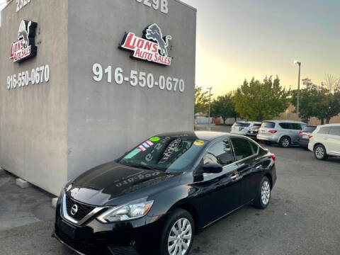 2017 Nissan Sentra for sale at LIONS AUTO SALES in Sacramento CA