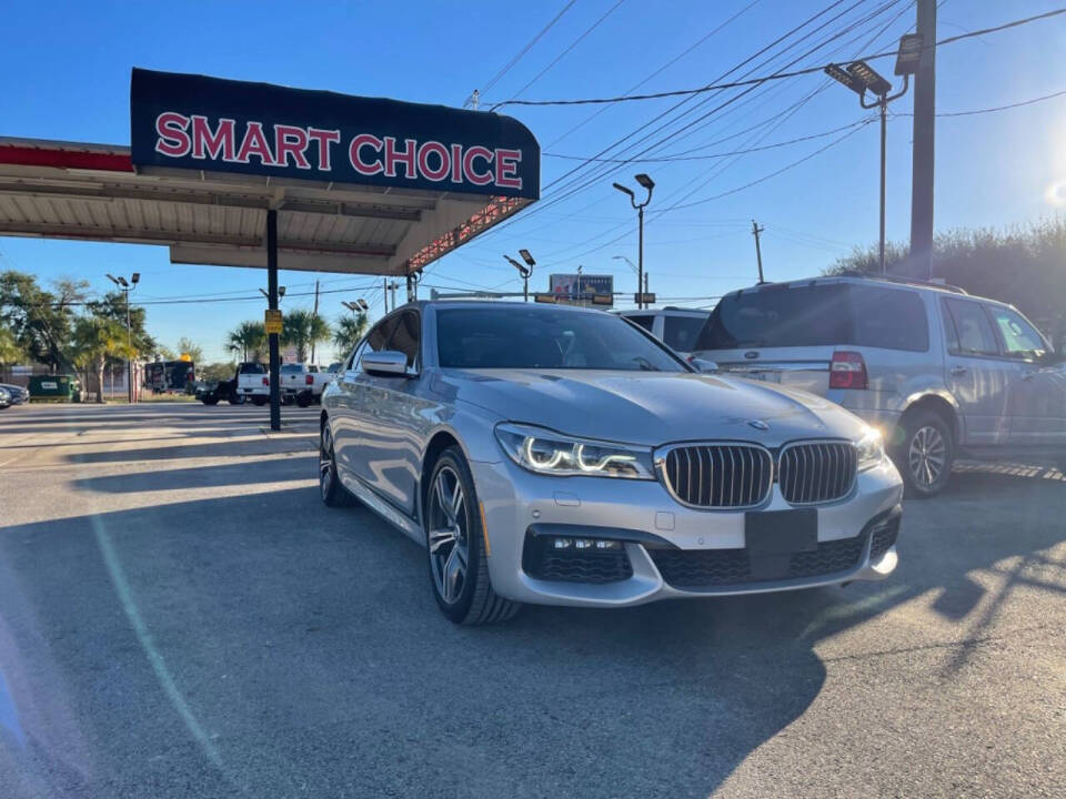 2017 BMW 7 Series for sale at SMART CHOICE AUTO in Pasadena, TX