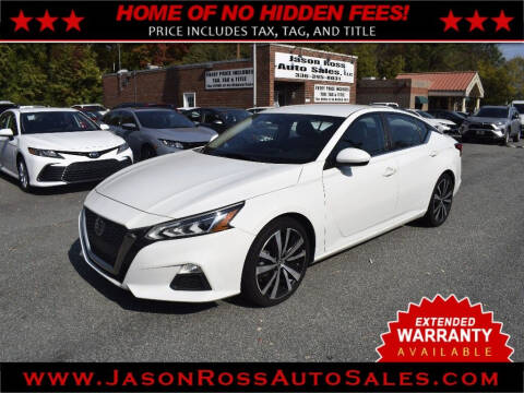 2020 Nissan Altima for sale at Jason Ross Auto Sales in Burlington NC