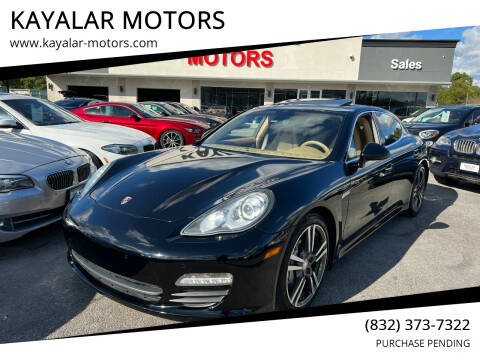 2011 Porsche Panamera for sale at KAYALAR MOTORS in Houston TX