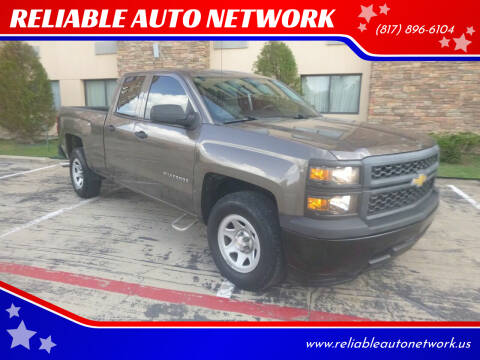 2014 Chevrolet Silverado 1500 for sale at RELIABLE AUTO NETWORK in Arlington TX