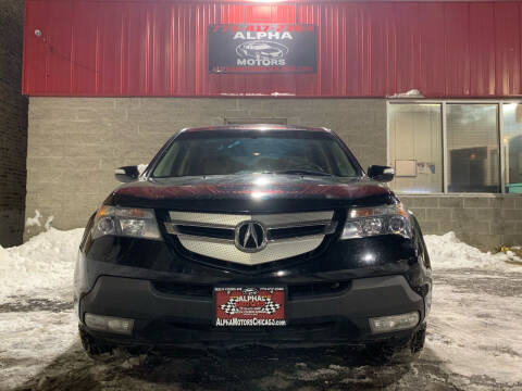 2008 Acura MDX for sale at Alpha Motors in Chicago IL