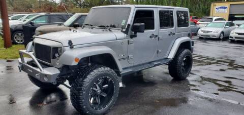 2017 Jeep Wrangler Unlimited for sale at GEORGIA AUTO DEALER LLC in Buford GA