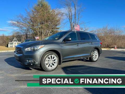 2013 Infiniti JX35 for sale at QUALITY AUTOS in Hamburg NJ