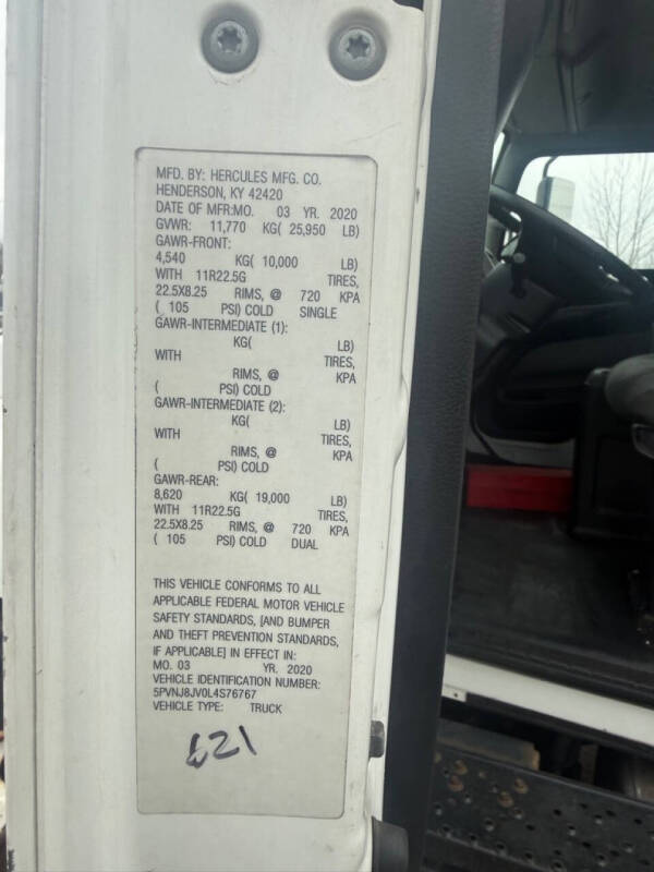 2020 Hino 258/268