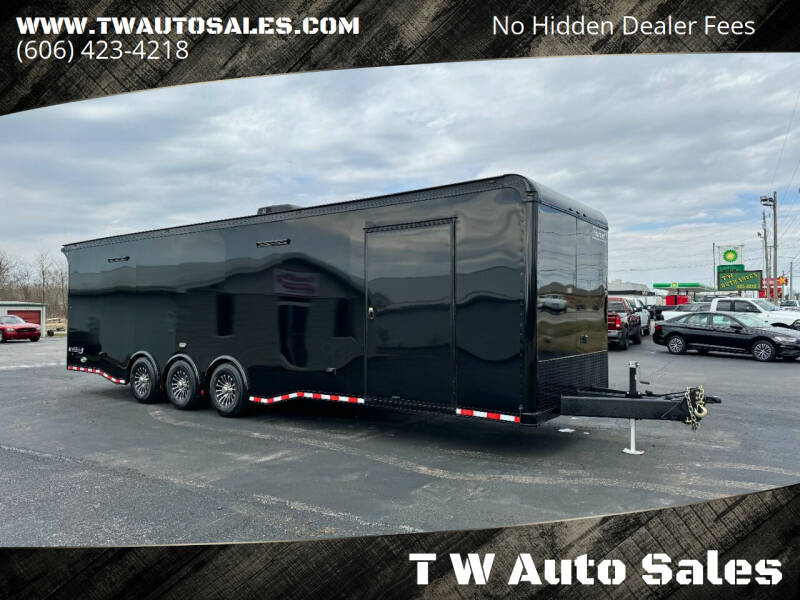 2024 Haulmark Edge 32ft Race Trailer for sale at T W Auto Sales in Science Hill KY