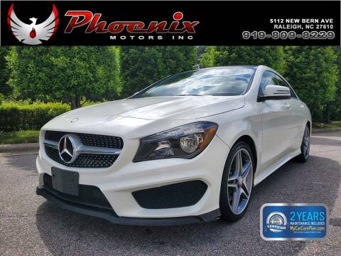 2014 Mercedes-Benz CLA for sale at Phoenix Motors Inc in Raleigh NC