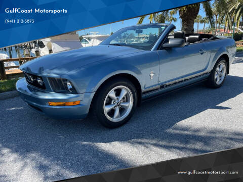 2007 Ford Mustang for sale at GulfCoast Motorsports in Osprey FL