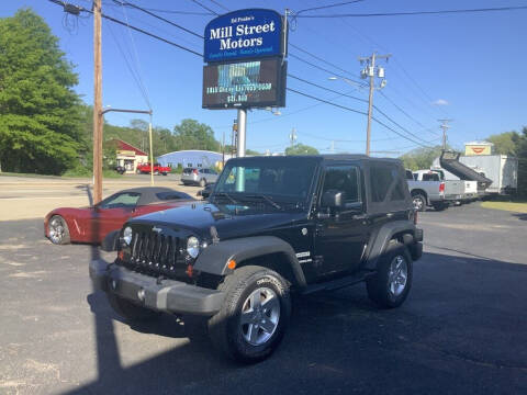 2012 Jeep Wrangler for sale at Mill Street Motors in Worcester MA