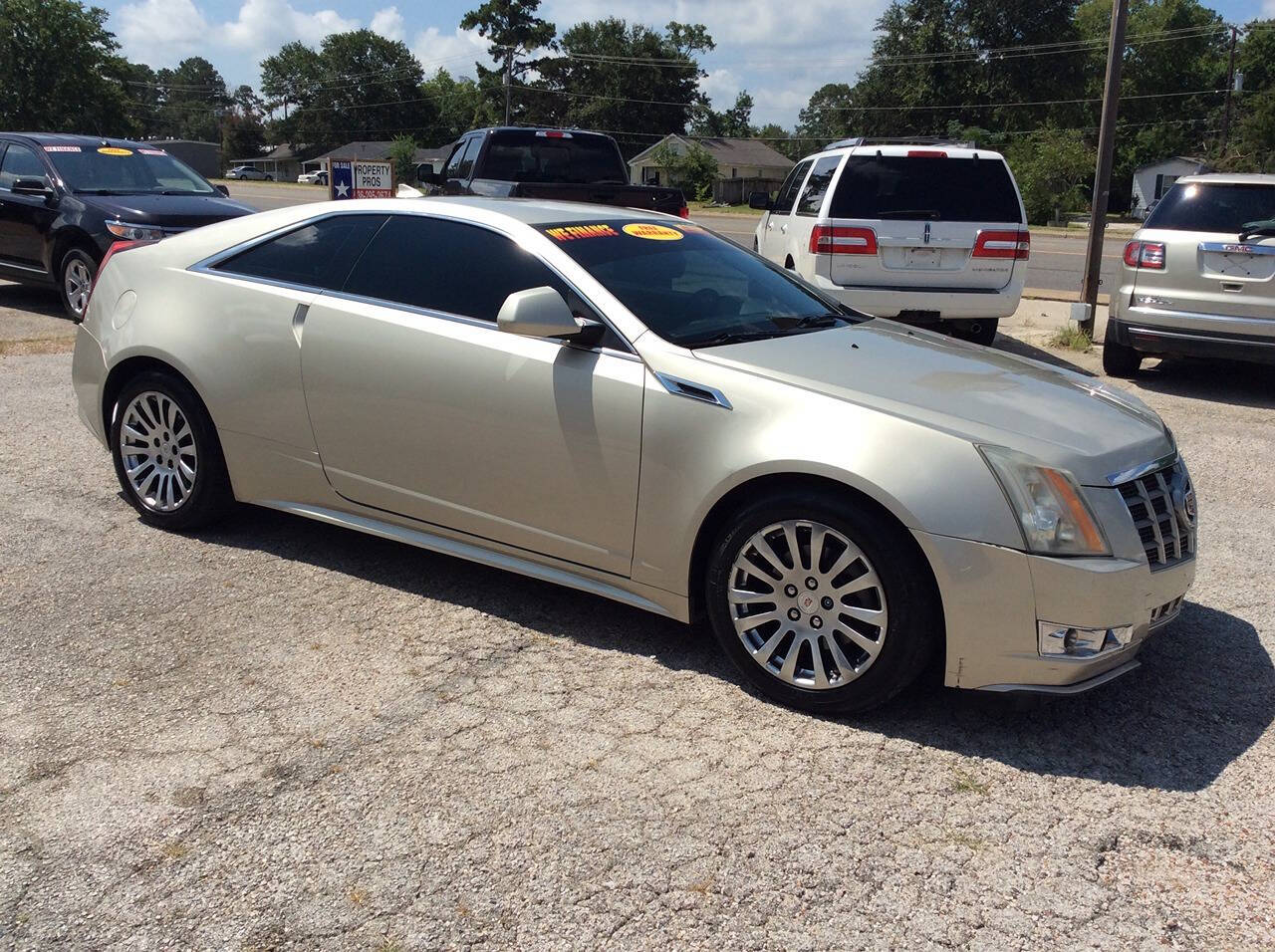 2013 Cadillac CTS for sale at SPRINGTIME MOTORS in Huntsville, TX