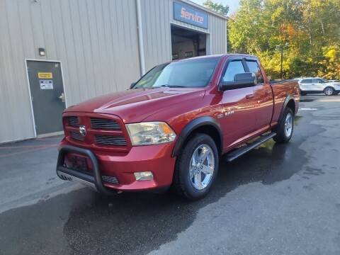 2010 Dodge Ram 1500 for sale at Hometown Automotive Service & Sales in Holliston MA