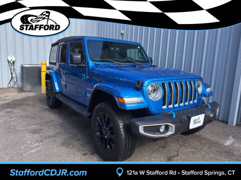 2022 Jeep Wrangler Unlimited for sale at International Motor Group - Stafford CDJR in Stafford Springs, CT