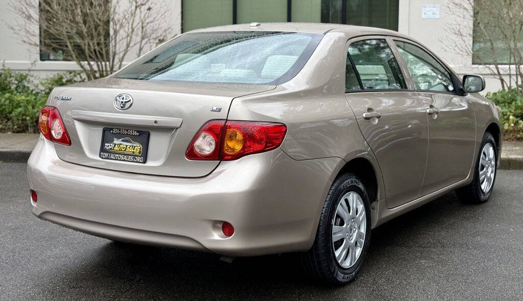 2009 Toyota Corolla for sale at TOP 1 AUTO SALES in Puyallup, WA