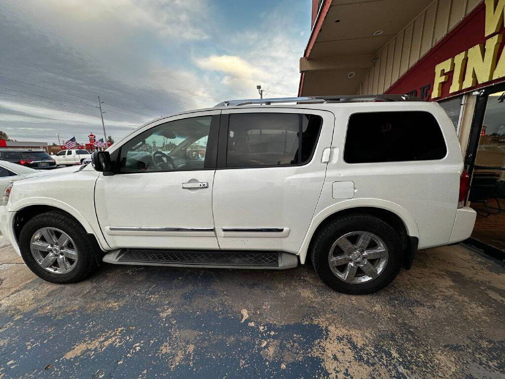 2014 Nissan Armada for sale at Caspian Auto Sales in Oklahoma City, OK