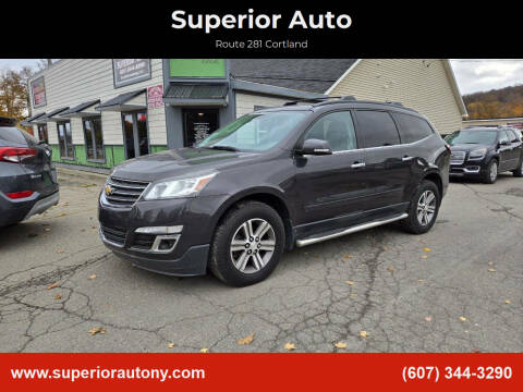 2017 Chevrolet Traverse for sale at Superior Auto in Cortland NY