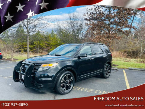 2014 Ford Explorer for sale at Freedom Auto Sales in Chantilly VA