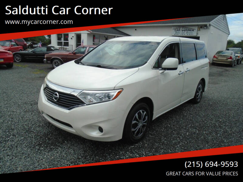 2012 Nissan Quest for sale at Saldutti Car Corner in Gilbertsville PA