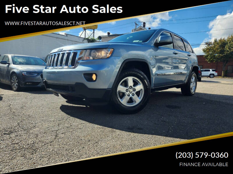 2012 Jeep Grand Cherokee for sale at Five Star Auto Sales in Bridgeport CT