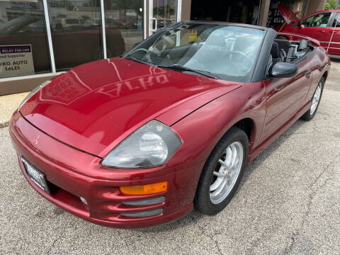 2001 Mitsubishi Eclipse Spyder for sale at Arko Auto Sales in Eastlake OH